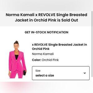 Beautiful Norma Kamali blazer